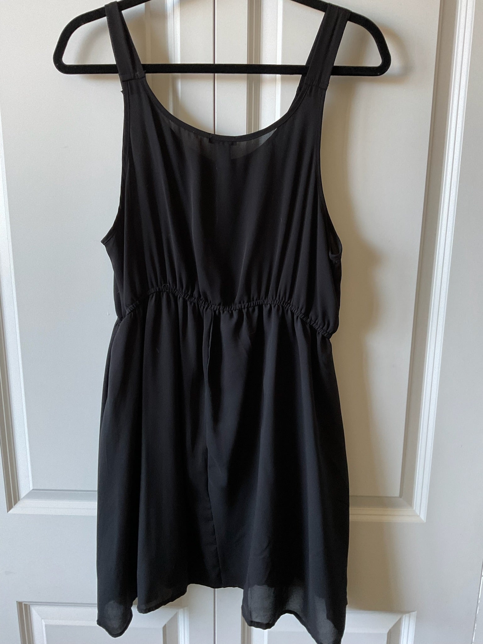 Rue 21 Sleeveless Black Tank Dress. Size XL 