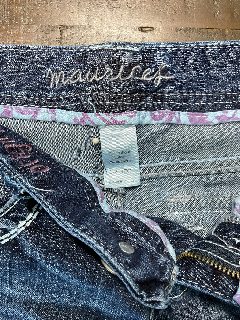 Maurice's Women's Stretch Denim Jean Shorts - Size 3/4
