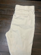 St. John's Bay Women's Classic Bermuda Khaki Shorts – Size 14