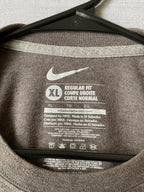 Nike Loose Fit Cotton T-Shirt - Heather Brown