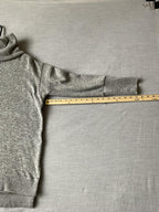 Angels Women's Oversized Long Sleeve Sweater Turtleneck