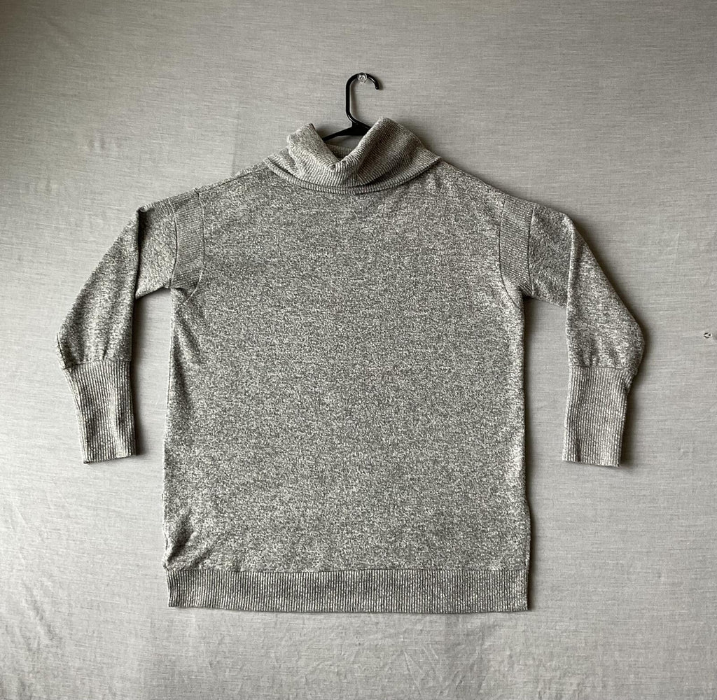 Angels Women's Oversized Long Sleeve Sweater Turtleneck