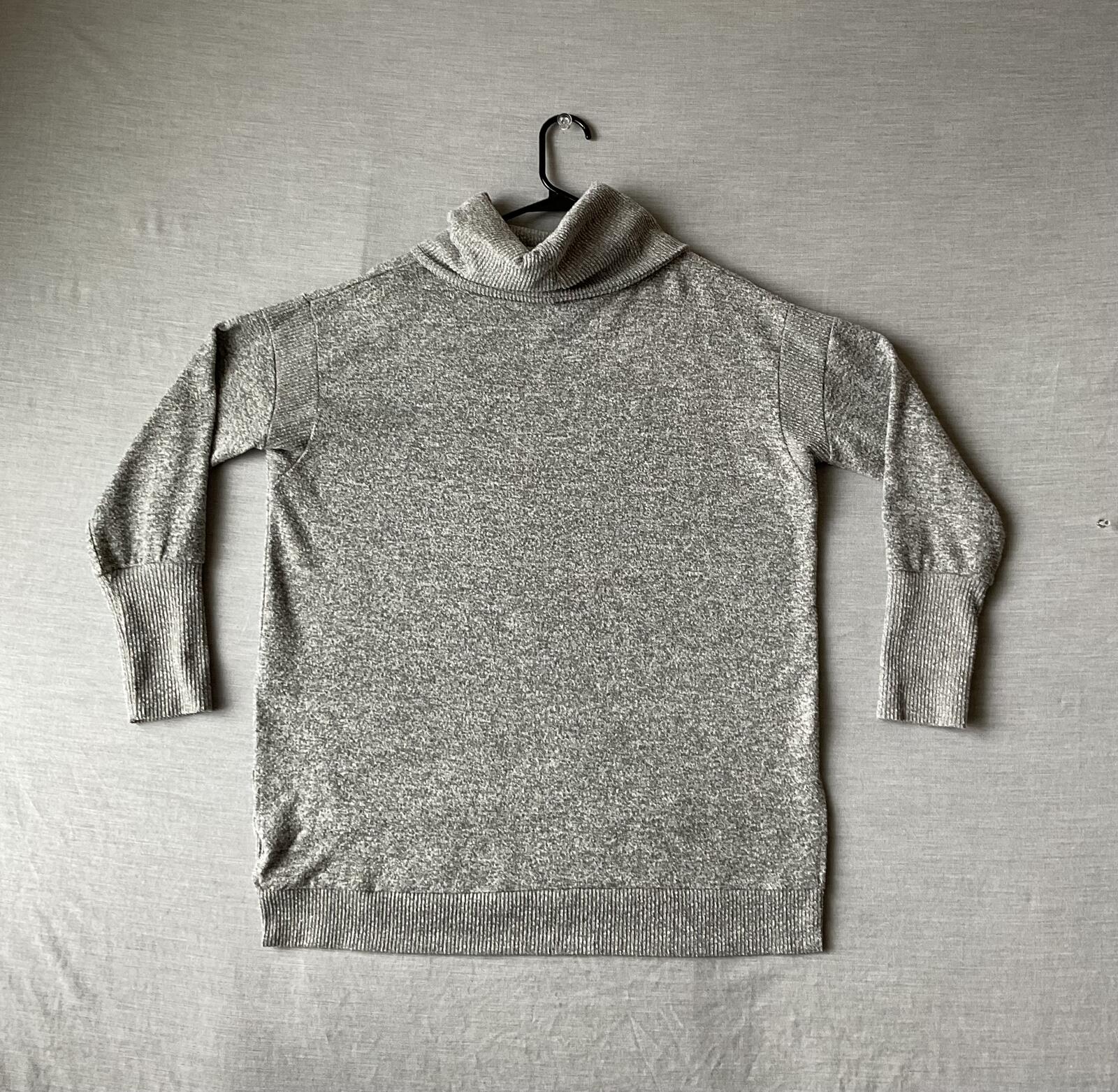 Angels Women's Oversized Long Sleeve Sweater Turtleneck
