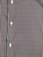 Michael Kors Men's  Button Up Long Sleeve Red, Black White Plaid.