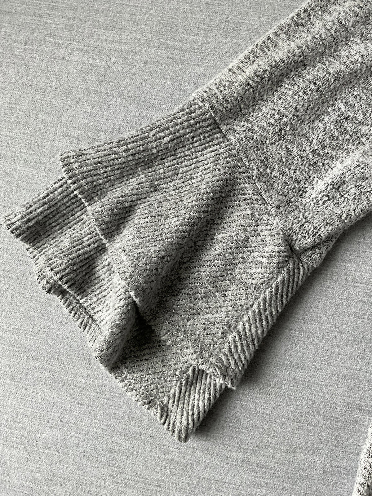 Women's Sweater with 3/4 Long Ruffle Sleeve