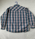 Cody James Men's Western Style Shirt Pearl Snap Button Up Long Sleeve in Plaid