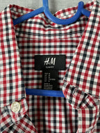 HM Men's Shirts Button Up Long Sleeve