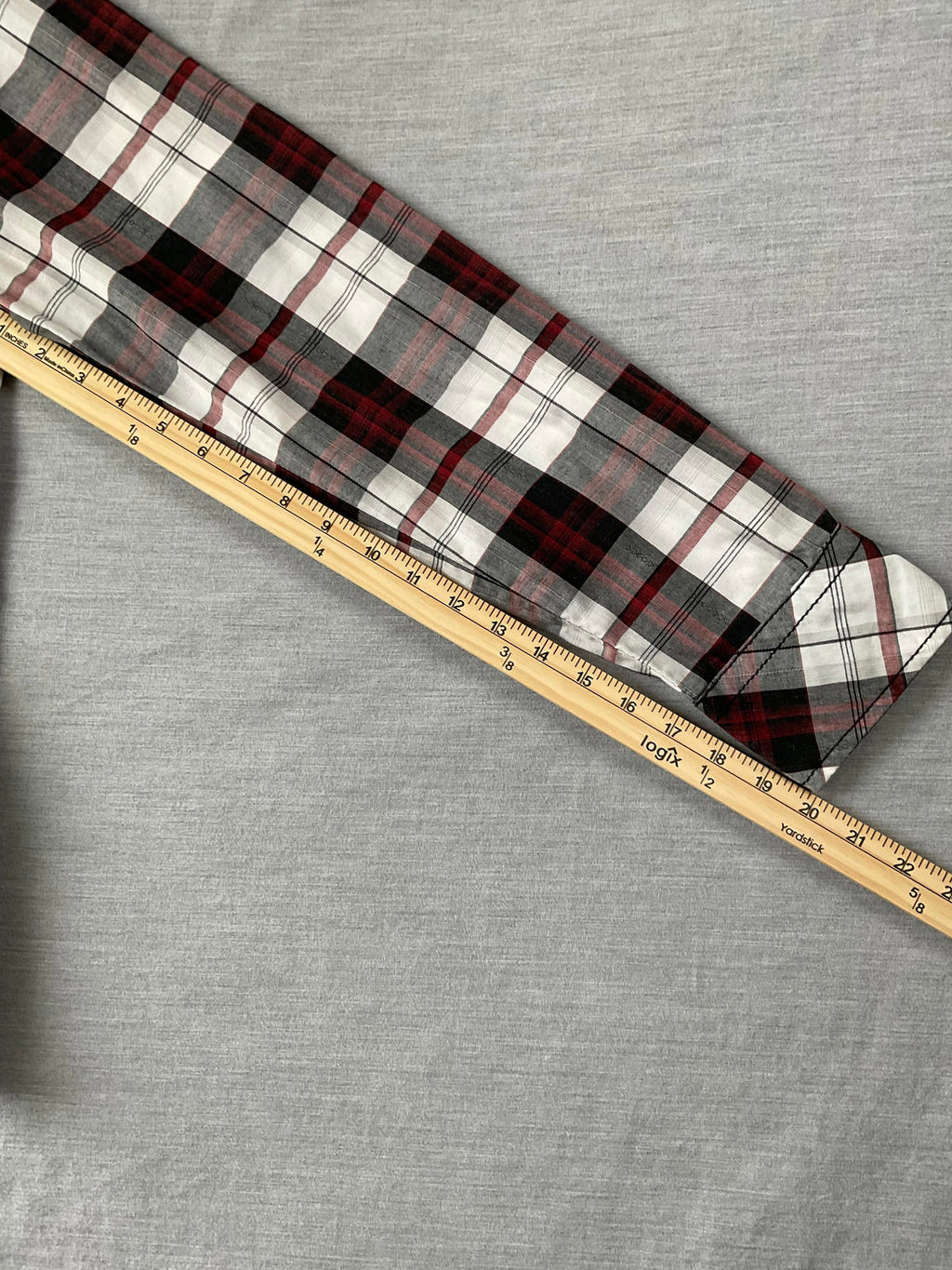 Buckle Black Men's Western Shirt Plaid Button Up ( Medium )