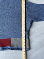 Marvel Women's Sweater Blue, Red, Gray with Dark Blue Star