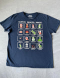 Super Mario Bro Men's Short Sleeve Printed T-shirt