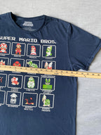 Super Mario Bro Men's Short Sleeve Printed T-shirt