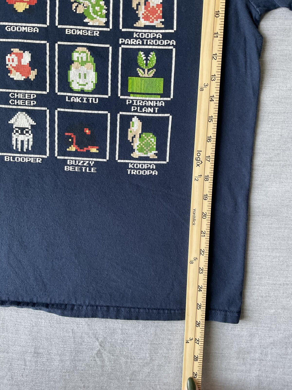 Super Mario Bro Men's Short Sleeve Printed T-shirt