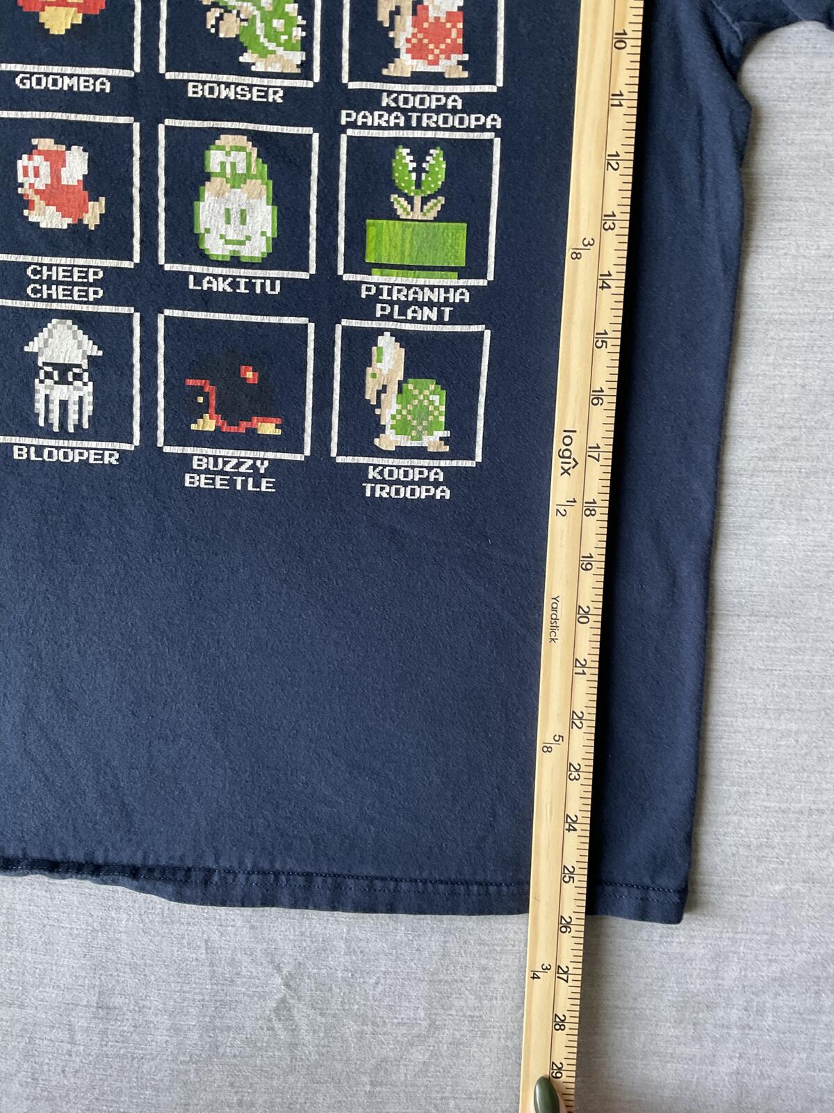 Super Mario Bro Men's Short Sleeve Printed T-shirt