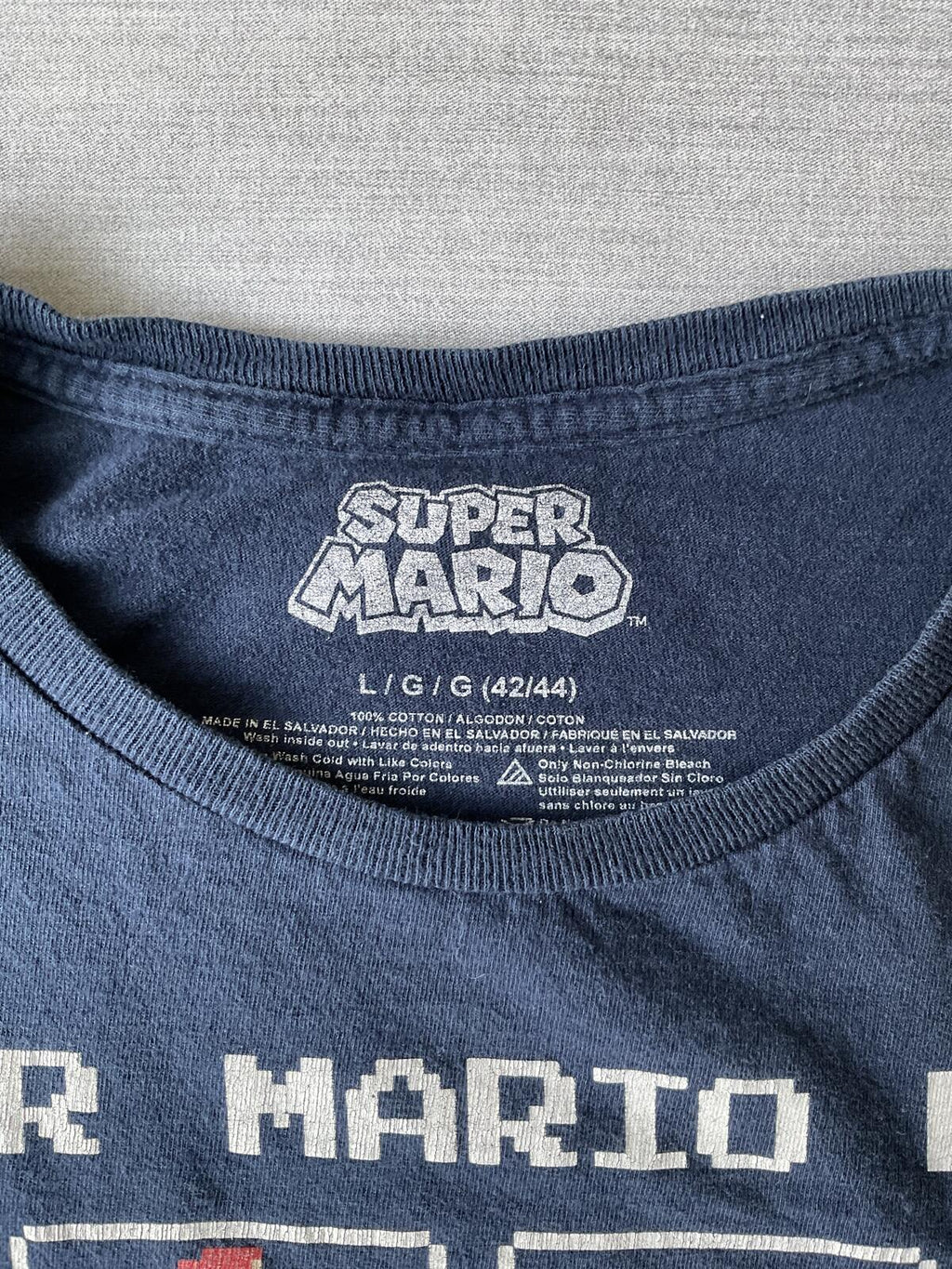 Super Mario Bro Men's Short Sleeve Printed T-shirt