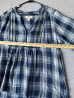 Wrangler Women's Baby doll Plaid Blouse