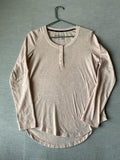 Eddie Bauer Women's  Long Sleeve Pink sleep shirt. Size Small