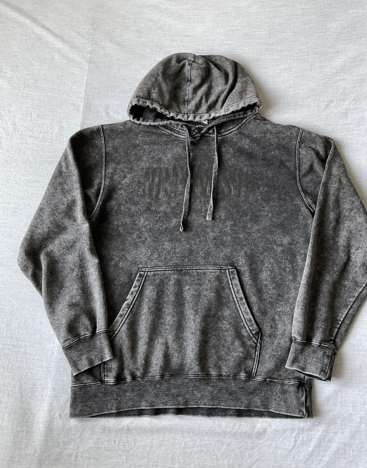 NRTHWST Oversized Hoodie in "Faded" Black