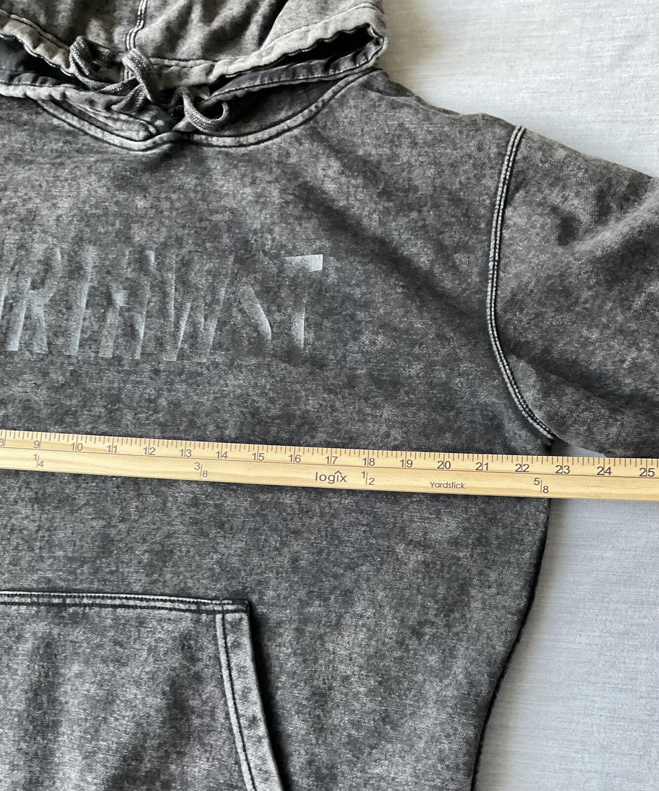 NRTHWST Oversized Hoodie in "Faded" Black
