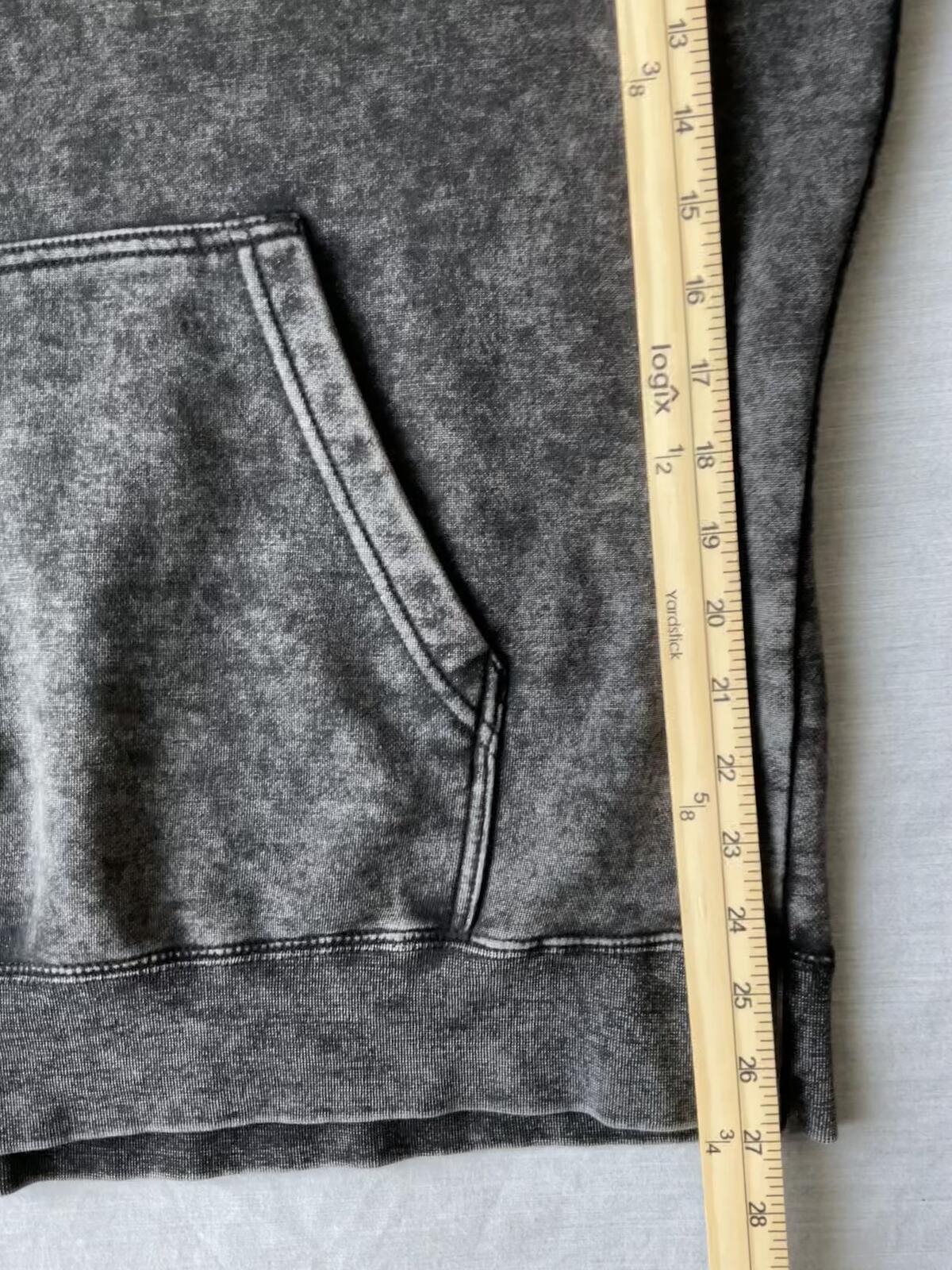 NRTHWST Oversized Hoodie in "Faded" Black