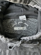 NRTHWST Oversized Hoodie in "Faded" Black
