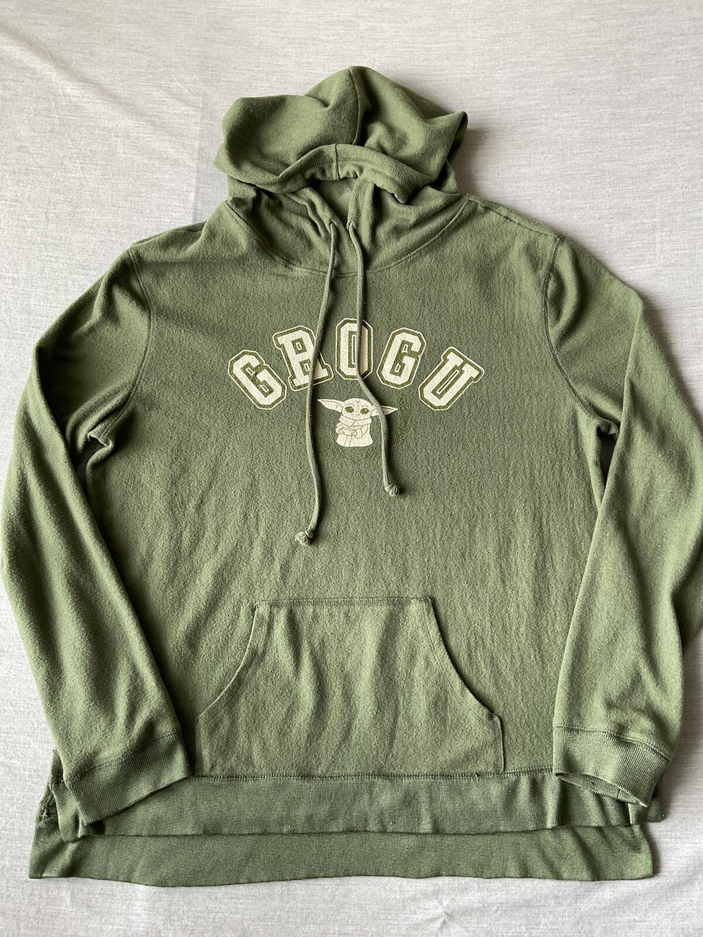 Star Wars Grogu Green Women's Pullover Hoodie