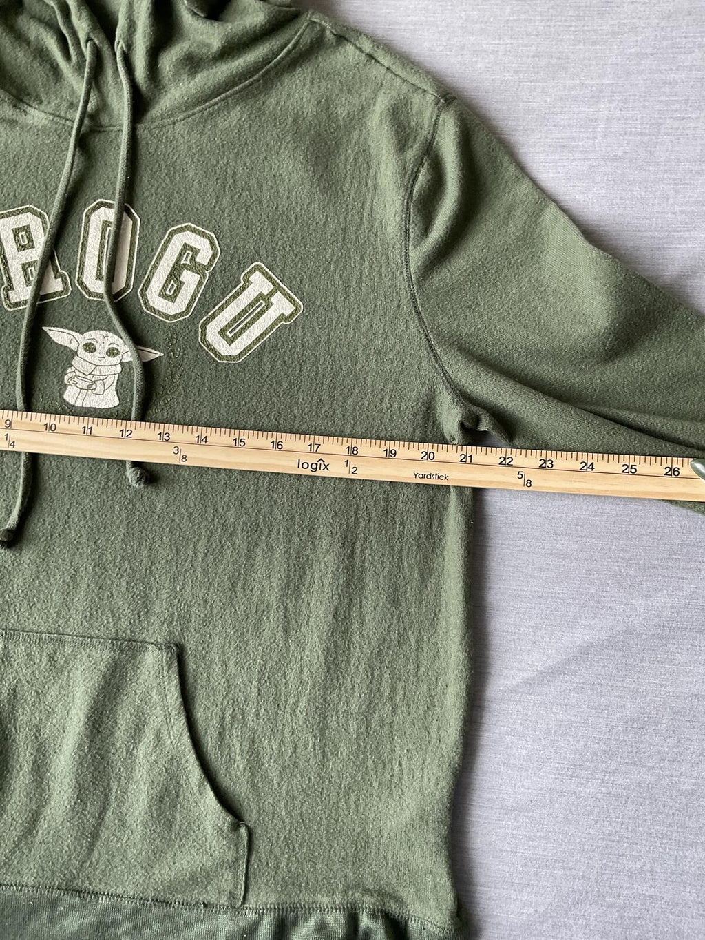 Star Wars Grogu Green Women's Pullover Hoodie