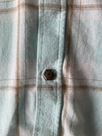 Ariat Men's Short Sleeve Button Up Plaid Shirt Large