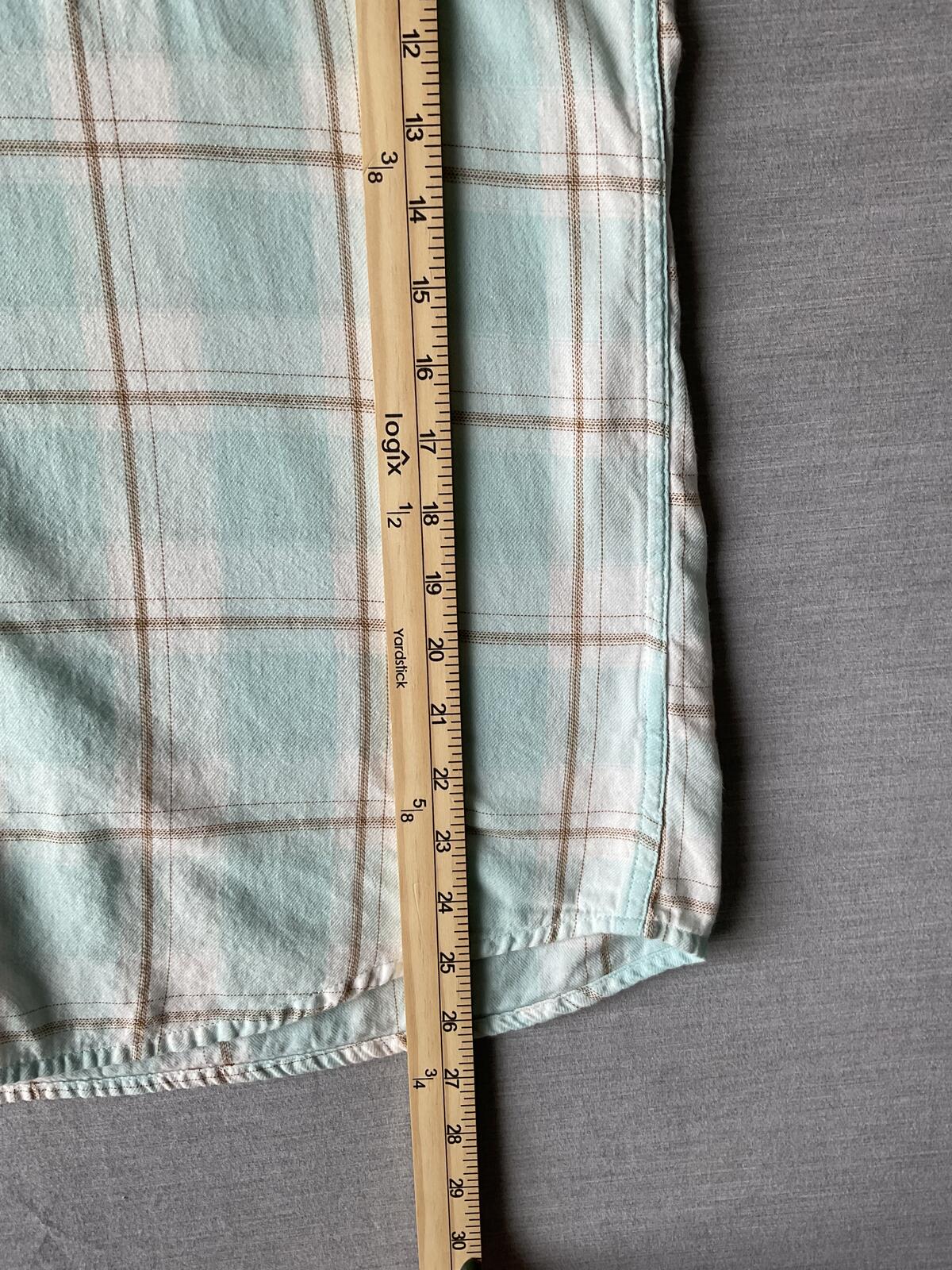 Ariat Men's Short Sleeve Button Up Plaid Shirt Large
