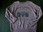 Merona Women's Long Sleeve Vintage Camera Graphic Sweatshirt. Size Small. 