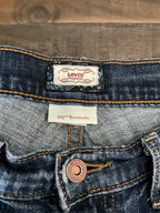 Levi’s Women's 515 Bermuda Denim Shorts – Dark Wash Size 10