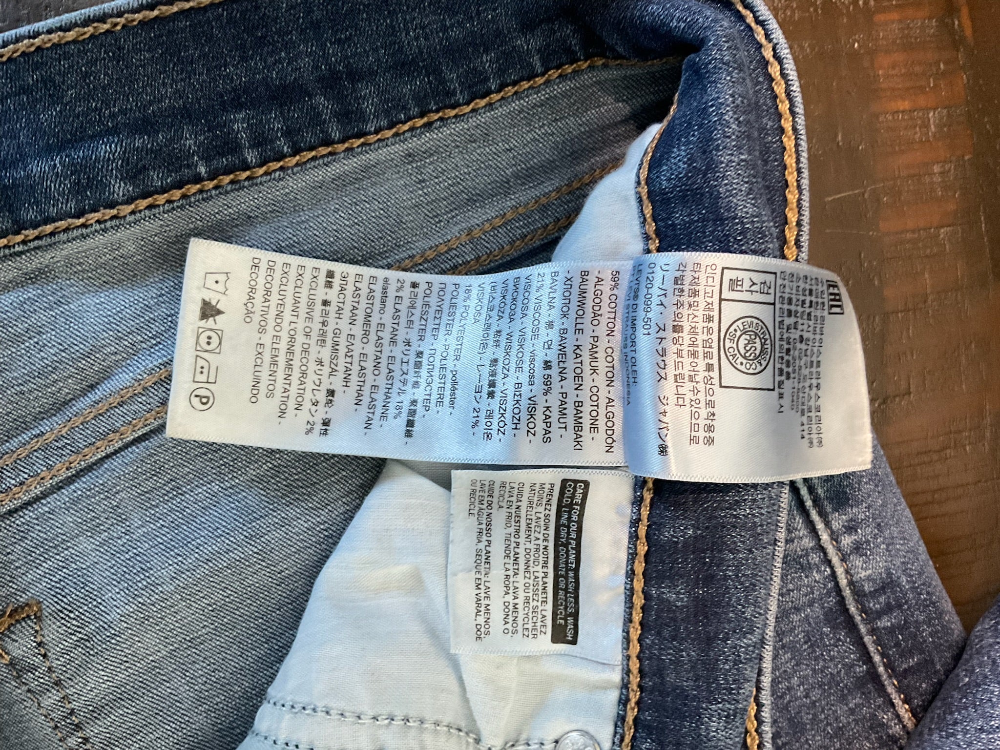 Levi's Women's Straight Leg Jeans - Medium Wash - Size 14M
