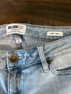 William Rast Women's Skinny Ankle Light Wash Jeans - Size 29