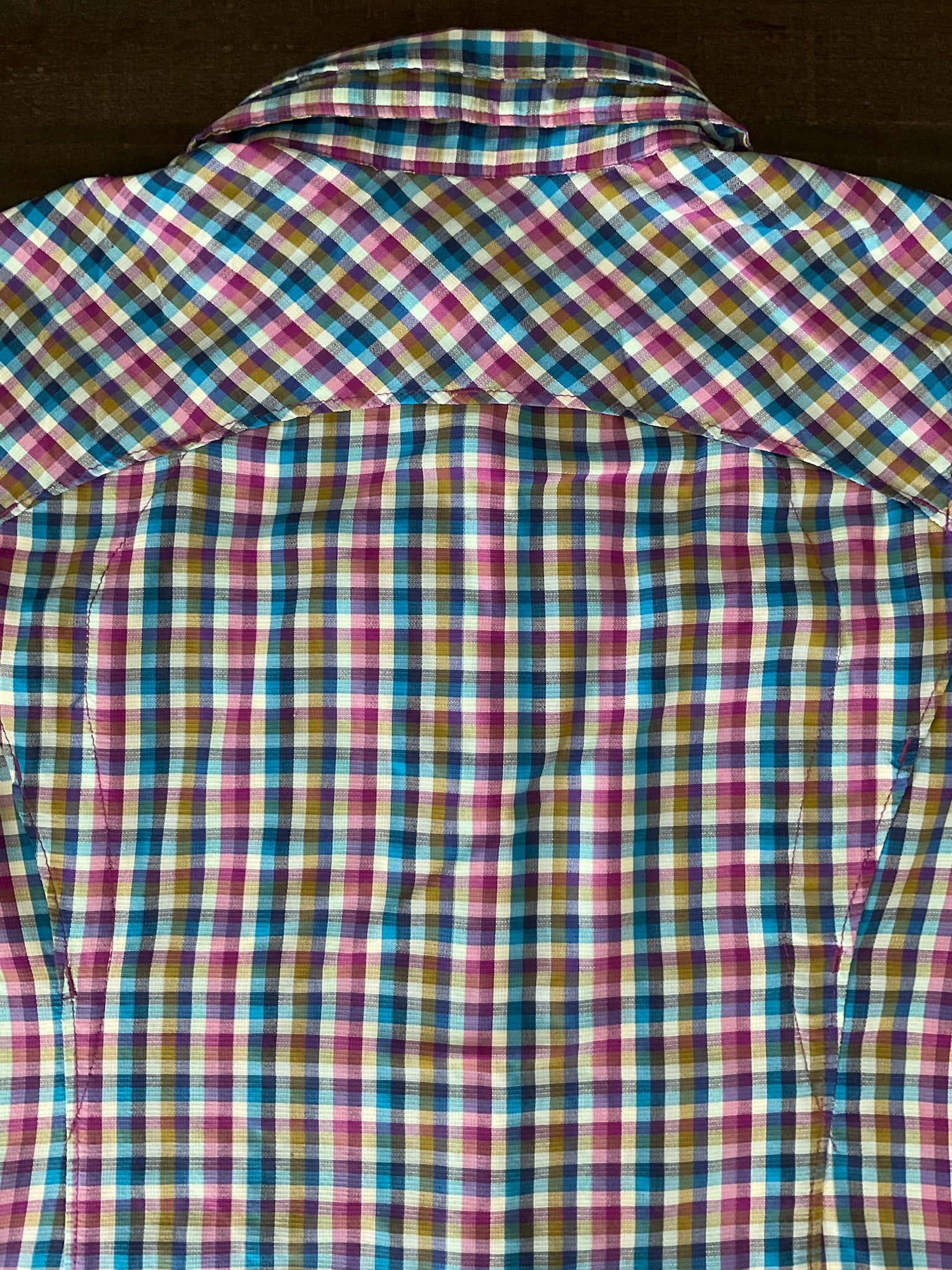 Columbia Women's Silver Ridge Plaid Long Sleeve Outdoor Shirt. XL