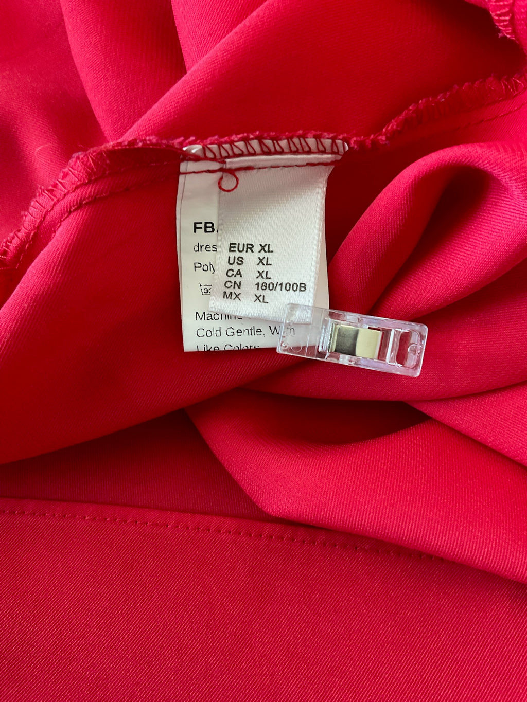 SHEIN  Red Hot Dress Size XL