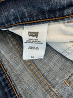 Levi’s Women's 515 Bermuda Denim Shorts – Dark Wash Size 10