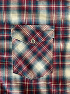 Wrangler Men's Classic Plaid Long Sleeve Western Shirt - X Large