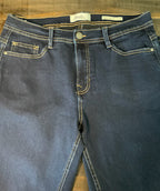 Angels Forever Young Women's Mid Rise Skinny Jeans - Dark Wash - Size 10 (NWOT)