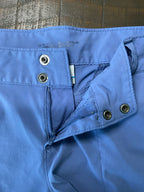Columbia Blue Shorts Women's Size 8 Omni Hiking Cargo Athletic Outdoor
