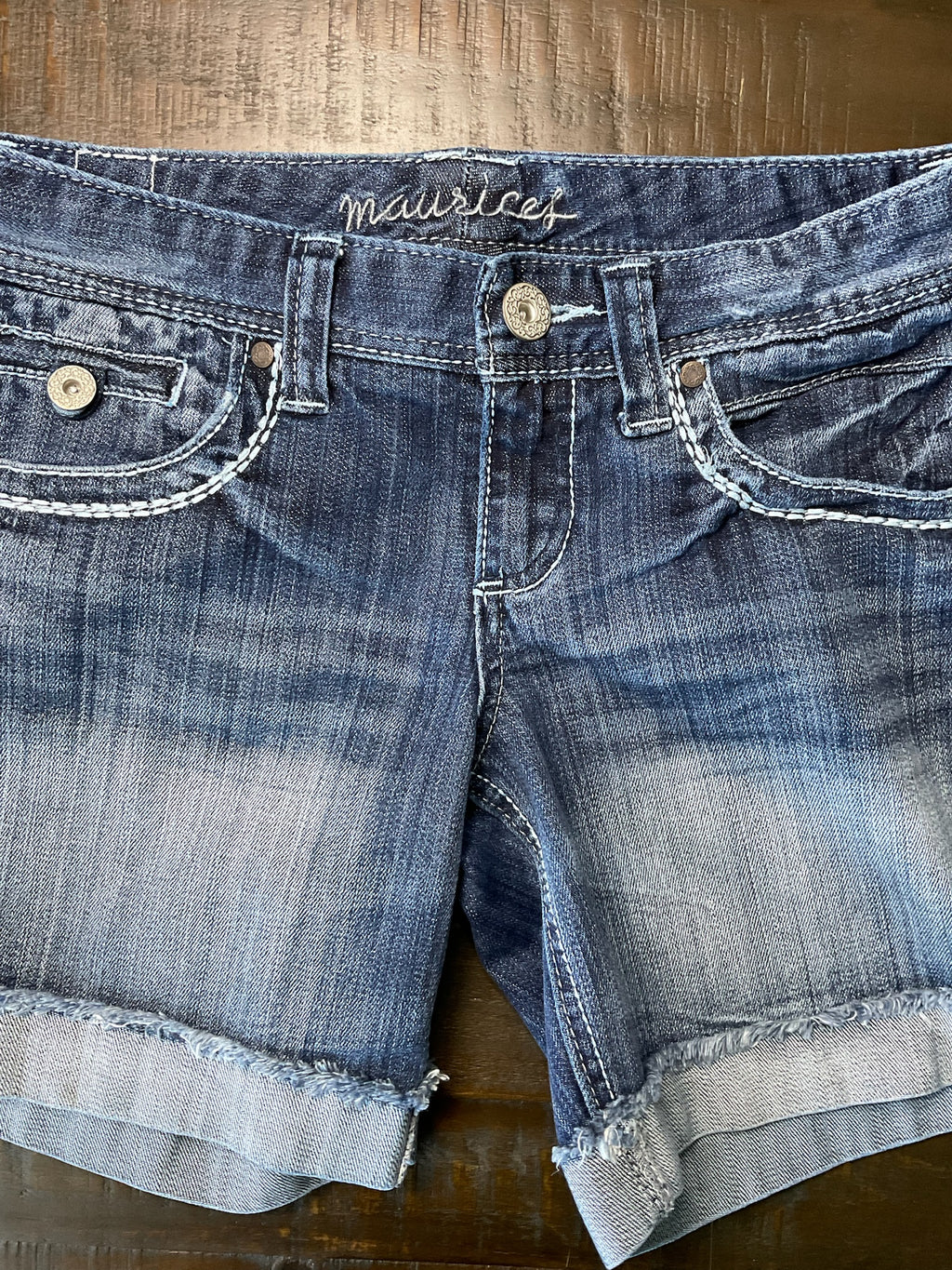 Maurice's Women's Stretch Denim Jean Shorts - Size 3/4
