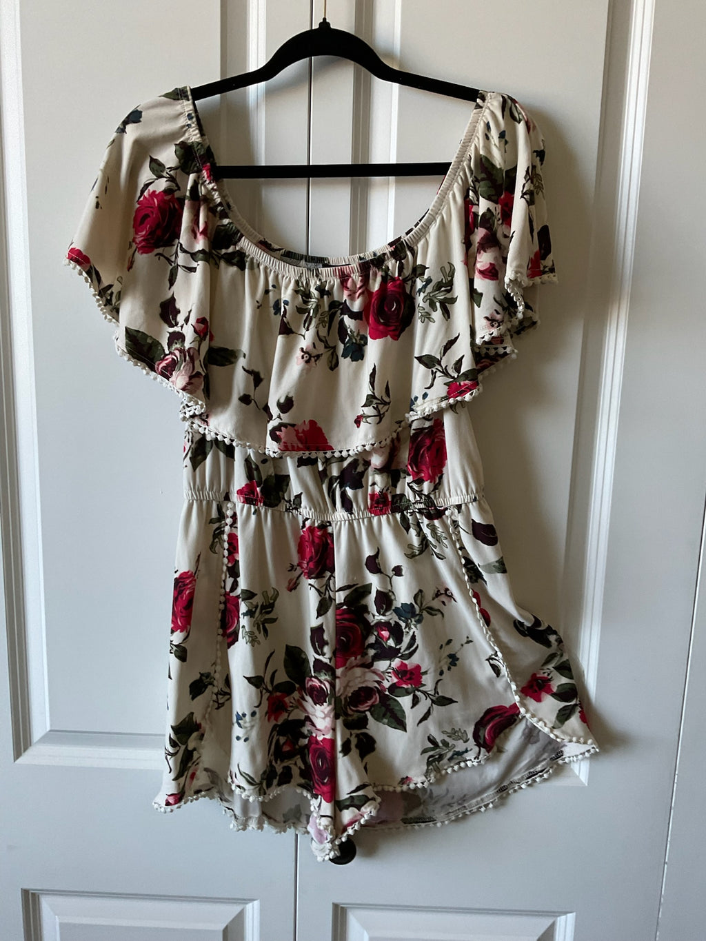 Rue21 Floral Ruffle Romper – Size XL