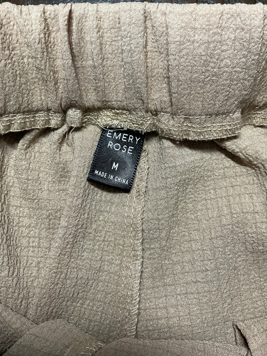  Emory Rose Casual Beige Summer Shorts – Size Medium
