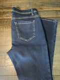 Angels Forever Young Women's Mid Rise Skinny Jeans - Dark Wash - Size 10 (NWOT)