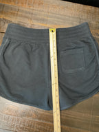 Champion Women's Campus French Terry Lounge Shorts - Black.  Size Medium