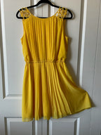 Jessica Simpson Yellow Party  Dress Size 10  