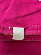 Vintage 80s 90s Sears Pink Denim Shorts Women’s 16 Made in USA High Rise Mom