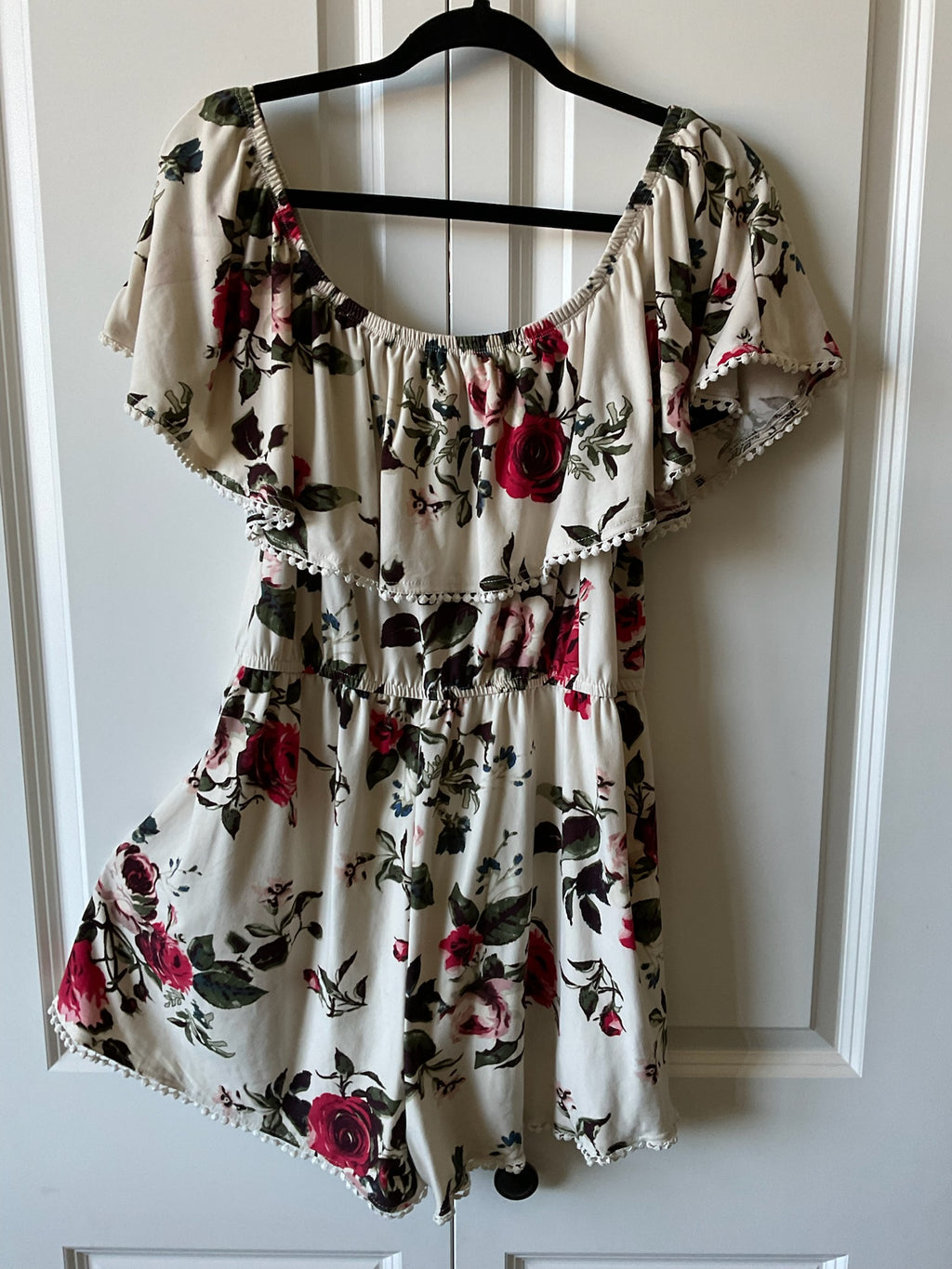 Rue21 Floral Ruffle Romper – Size XL