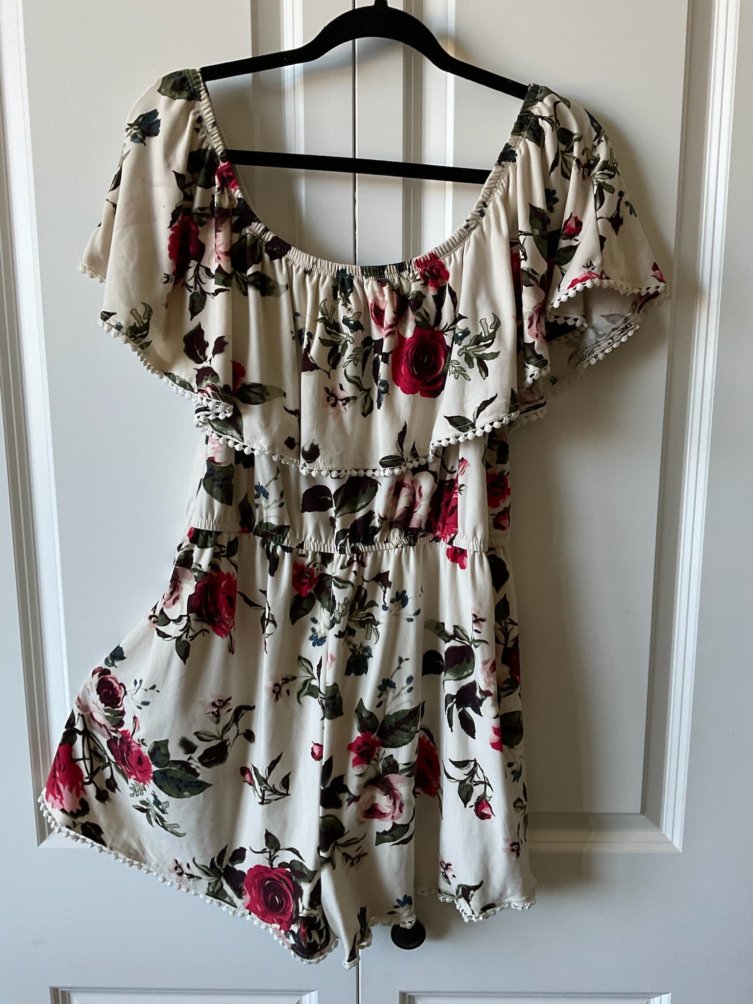 Rue21 Floral Ruffle Romper – Size XL