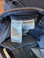 Levi's Women's Classic Mid-Rise Skinny Jeans - Deep Indigo Dark Wash - Size 8M