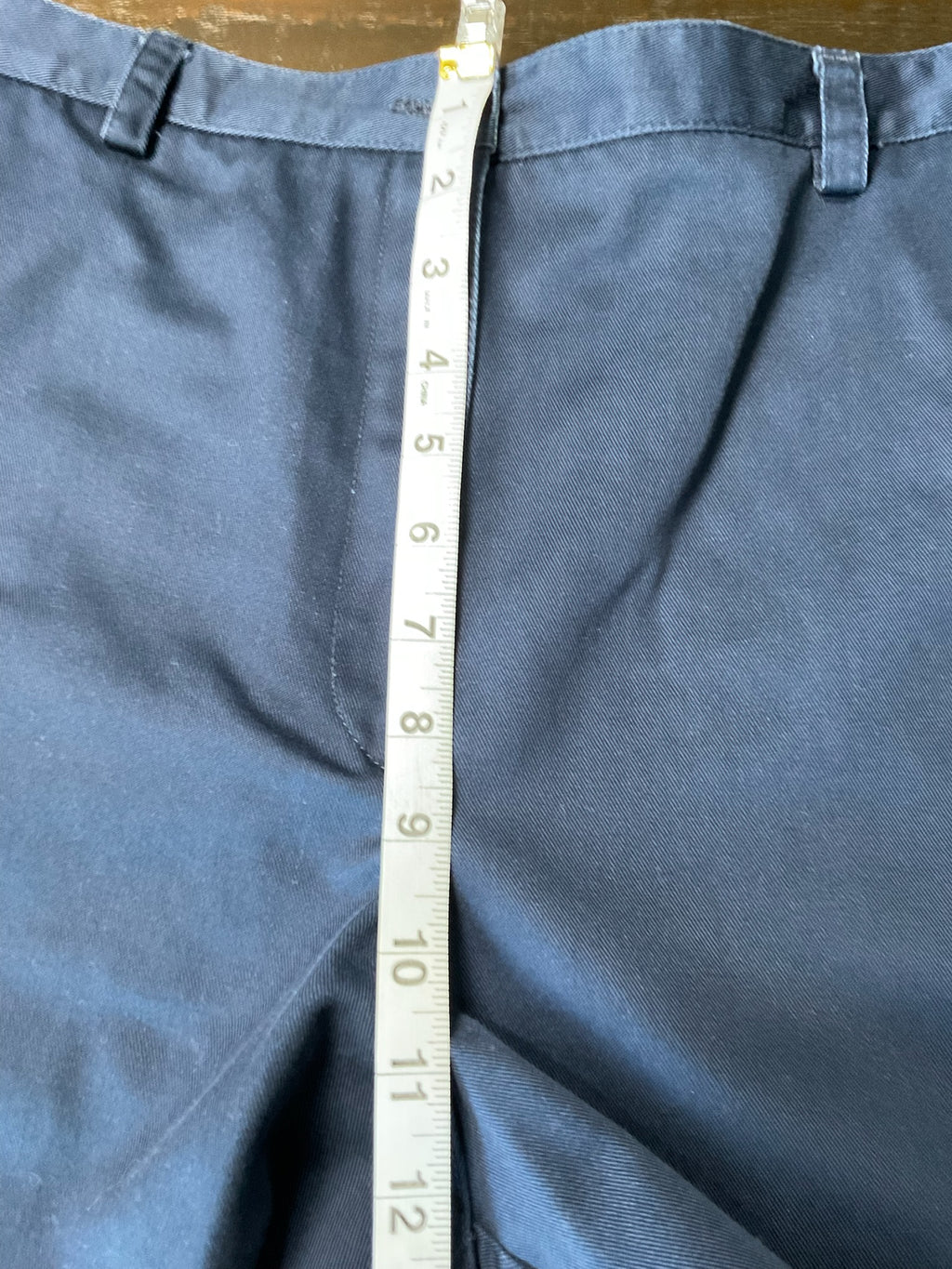 Liz Claiborne Women's Nicole Tailored Casual Blue Shorts Size 14