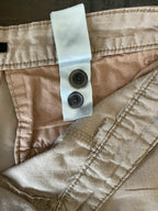 H&M Women's Linen-Blend Shorts – Classic Brown (Size 8)